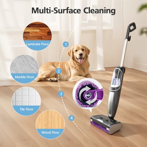 JORAIR SD201 Brush Roll Replacement for Shark Steam Mop SD200/SD201 SD201C SD205 – 3 Pack