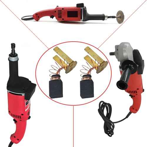2 Pack Carbon Brush Compatible With Milwaukee Replace 22-18-0680 22-18-0620