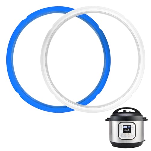 Mirumio 2-Pack 6QT Instant Pot Sealing Ring – Food-Grade Silicone, BPA-Free, Odorless