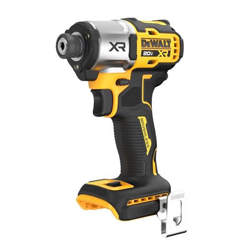 DEWALT 20V MAX XR Impact Driver Bare Tool - High Torque, 3-Speed, LED Light, Model DCF845B