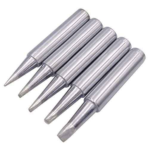 Wolfride 17Pcs 900M Soldering Iron Tips Soldering Replacement Tips