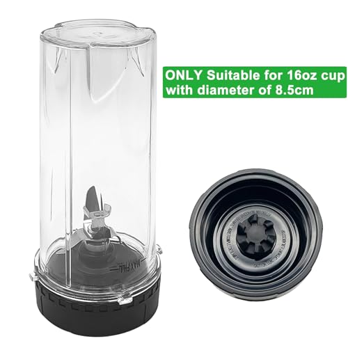Kaluly 6-Fins Ninja Blender Blade Replacement 3.35in 1 Pack for BL660/BL770/BL663 (Small 3.35