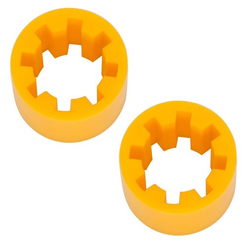 QuickMarine 359448 2 Pcs Boat Generator Pump Drive Sleeves for Kohler 4EF 4EFCD 5E 5ECD 6EF 6EFCD 7.3E 7.3ECD Models 8 Splines