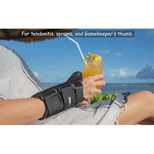 Ossur Form Fit Thumb Spica Arthritis Gamekeeper¡¯s Thumb Tendonitis Support - Contoured Breathable Material (Right, X-Small)