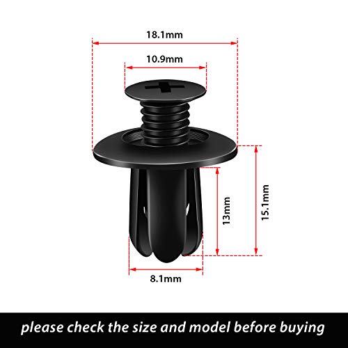 Dishwasher Kick Plate Clips 20Pcs Mounting Retainers compatible with Kenmore WPW10503548 W10331789