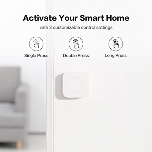 Aqara Zigbee Wireless Mini Switch M Switch-01, Smart Home Remote Control