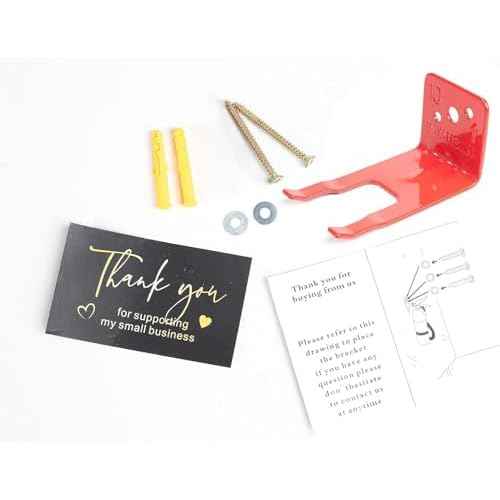 Universal Fire Extinguisher Bracket, Fire Extinguisher Mounts & Brackets is Fits Extinguishers from 5 to 15 lbs, Slot Diameter 1 to 1.25 Inches, Holder for Dry Chemical and Water Extinguishers. (2)