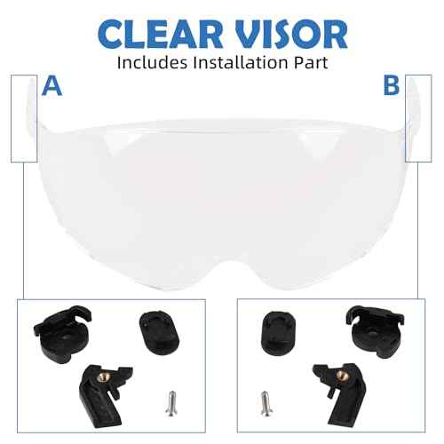 Safety Helmet Hard Hat with Visor, Lightweight Vented Work Helmet, 6-Point Adjustable Ratchet Suspension Hardhat for Industrial and Construction