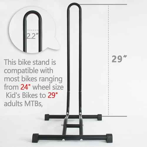 YYDS Bike Stand,Bike Floor Stand£¬Single Parking Rack Stand£¬for Mountain MTB Road Bicycles Indoor Garage Storage
