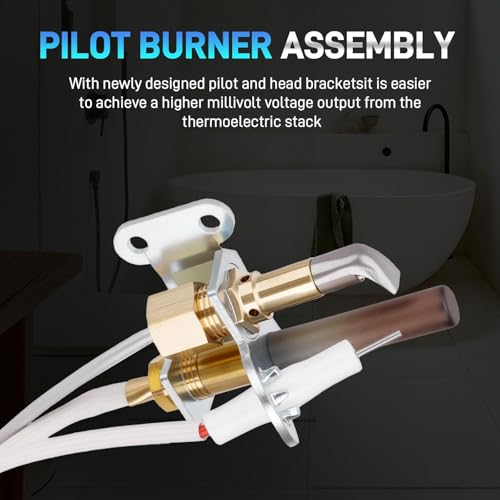 JURPLIX Water Heater Pilot Assembly SP21058 with Thermopile & Spark