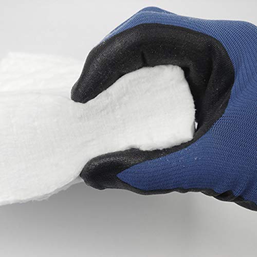 Ceramic Fiber Insulation, 2" Thick x 15" x 24", 2400F Fireproof Insulation Blanket, 3033E