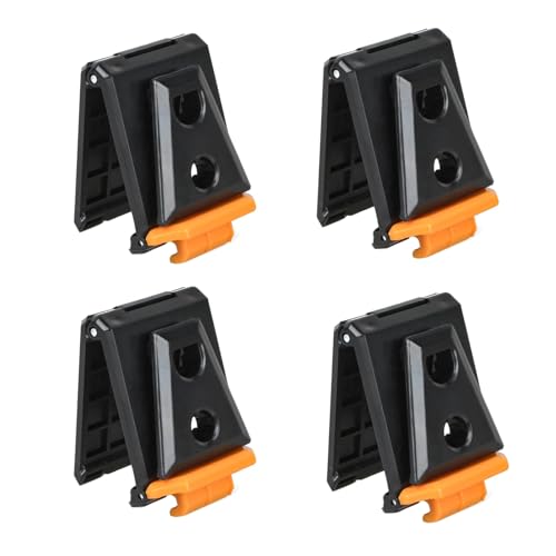 KZKOO TB-CTA-01150 Tool Belt Clip Fits for TOU-CT Models ClipTech Pouches -4 Pcs