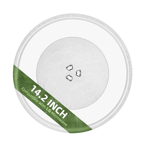 Gemroom 14.2 inch LG Microwave Turntable Plate - 14.2" Glass Replacement Part