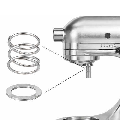 Spring & Washer Kit for KitchenAid Stand Mixers – 316 Stainless Steel Upgrade, 1 Pack