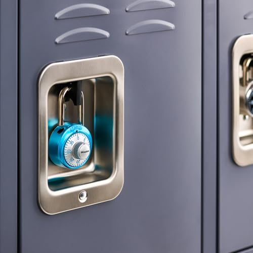 Master Lock Combination Padlock Light Blue Gym & School Lock 1561DLTBLU