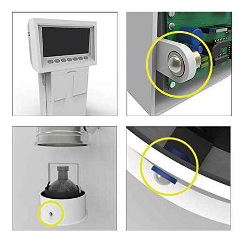 NACX Ball Plunger, Ball Detent, Spring Plunger Screw, 20Pcs (3 x 4, 10N)