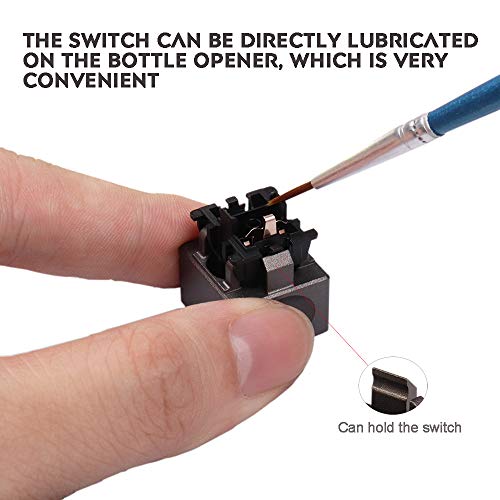 Metal Switch Opener Lubrication Kit Mechanical Keyboard Keycaps Aluminum Alloy Opener Instantly for Cherry mx Switches