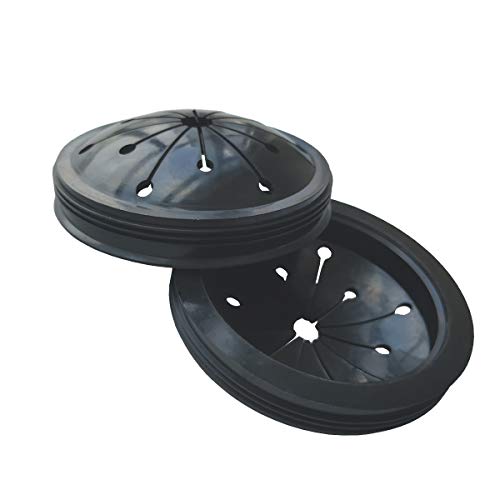 Topspeeder 3-1/8 Inch Garbage Disposal Splash Guards 3 Pack Replacement Sink Baffles
