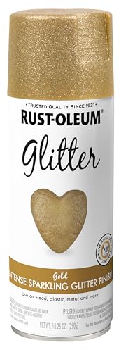 Rust-Oleum Specialty Glitter Spray Paint Gold 10.25 oz - Indoor Craft & Decor
