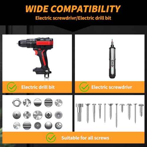 2Pcs Spring-loaded Screw Holder Bit,Scalable Screw Drive Guide Drill Bit Tip Holder,Anti-drop Screwdriver Bit,Single-Hand Operation Bit Holder for Electricians, DIY Home Repair