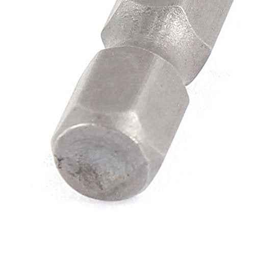 uxcell 1/4-inch Shank 5.5mm Hex Socket Nut Setter Driver Bit Adapter Gray 5pcs Non-magnetic