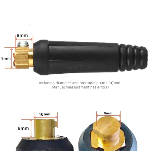 Welding Electrode Holder (3 Meter/118.1 in) Stick Copper Plier MMA/ARC Ground Clamp (2 Meter/78.7 in) Mini Welding Rod Copper Clamp Tool Accessories With Cable for 300A Welder(2+3 Meter)