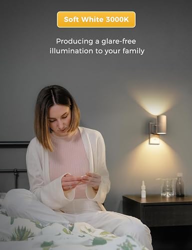 L LOHAS LED Night Light Plug in Soft White Dimmable Nightlight - Model 2