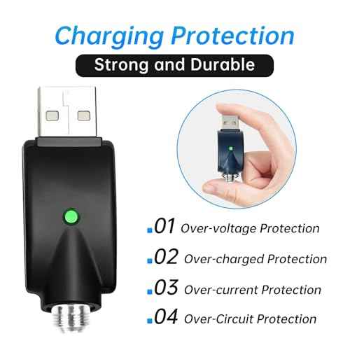 2 Pcs Replacement Tip Chargers for Wireless Soldering Iron - Charger with LED Indicator