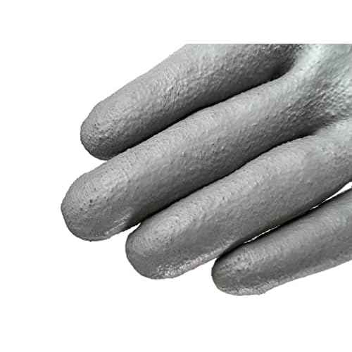 HyFlex Ansell 11-727 Ultralight Cut-Resistant Industrial Gloves w/Reinforced Palm for Machinery, Auto, Warehousing Grey