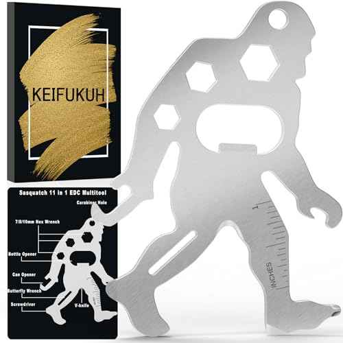 Fun Mens Gifts EDC Multitool - Unique Birthday Gift for Men, Novelty Christmas Stocking Stuffer White Elephant Anniversary Fathers Valentines Presents Idea Small Gadget, Cool Secret Santa Gift for Him