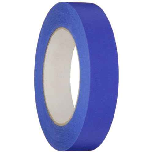 Nashua Crepe Paper Premium 14-Day Painter's Masking Tape, 3" Core, 5.3 mil Thick, 55m Length, 24mm Width, Blue