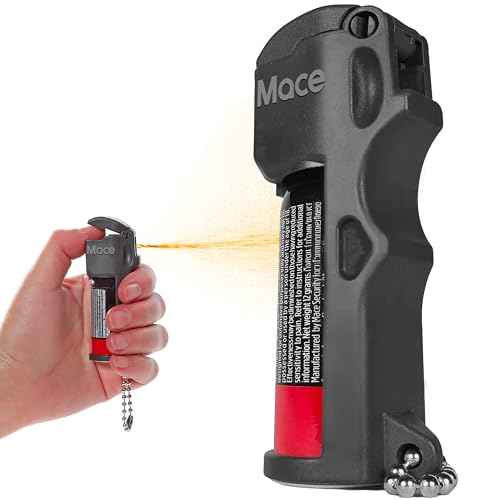 Mace Pepper Spray - Pocket, Sport, & Twist Lock Models, Max Strength 10% OC Formula, Long Lasting UV Dye, Self Defense Pepper Spray for Women & Men