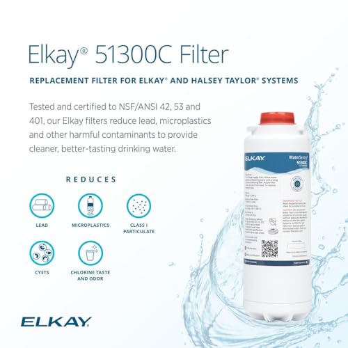 Elkay WaterSentry Replacement Filter 1 Pack for ezH2O & Liv Bottle Fillers