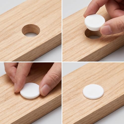 62-Pack Silicone Rubber Hole Plugs Set for Round Drains and Furniture