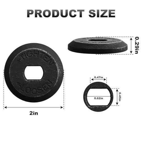 151962-01 Miter Saw Blade Clamp Washer for Dewalt Miter Saw Fits for Dewalt Miter Saw 703 and 718 Black and Decker Miter Saw Kobalt Miter Saw