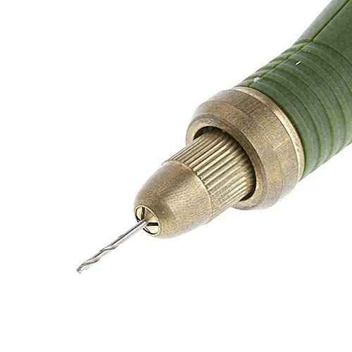 20 Pcs 1.0 mm HSS Micro Twist Drill Bit, Mini High Speed Steel Drill for Wood, Plastic, Soft Metal
