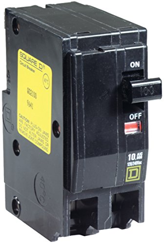 Square D Schneider Electric 100A 2-Pole Thermal Magnetic Circuit Breaker