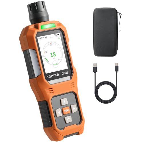 Portable Carbon Monoxide Detector with TFT Display & Vibration Alarm