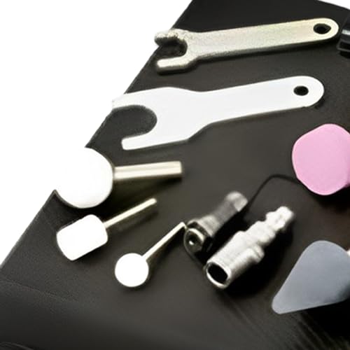 Master Mechanic Pneumatic Straight Die Grinder Kit 1/4-Inch Collet, Variable Speed