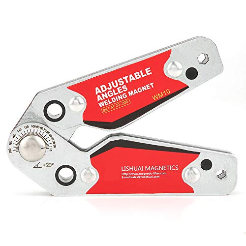 Adjustable Angles Welding Magnet 20¡Æ-200¡Æ, Magnetic Welding Holder Clamp Welder Tool for Soldering Positioning