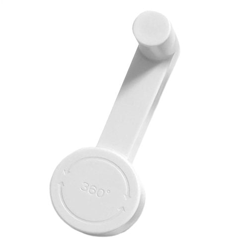 Door Handle Child Lock - Adhesive Safety Lock for Toddler and Pet Protection | Childproof Handle Stopper for Bathroom, Entry, Bedroom, Rental Property, Apartment, Or Vacation Home