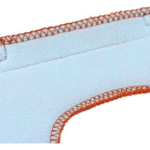 2Pcs Hard Hat Helmet FR Sweatsopad Air Cushioned 20-3200V Sweatband - Sweatband - Sweat Bands Washable (Orange)