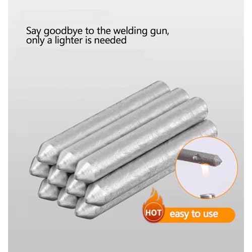 CHUMIRRY 18 Pcs Low Temperature Universal Welding Rod Sticks Metal Easy Melt, Versatile Welding Tool for Metal, Plastic, and Electrical Components