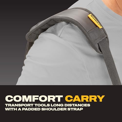 DEWALT 20-Inch Water-Resistant Tool Bag with Hard Bottom & Organization — DWST560104