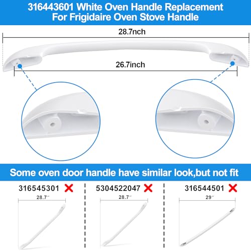 Oven Door Handle Replacement 316443601 for Kenmore/Frigidaire Electrolux – Long 28.7in