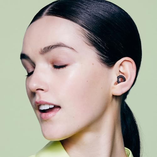 Loop Quiet 2 Black Reusable Ear Plugs - Ultra-Comfortable Hearing Protection for Sleep & Focus