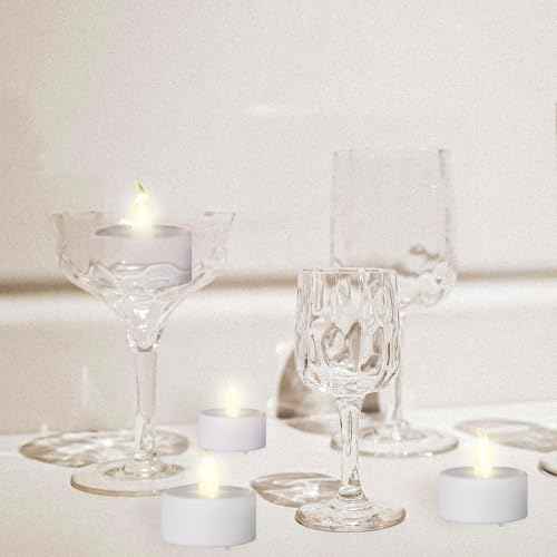 200PCS Flameless LED Tea Lights Candles, Realistic and Bright Flickering Long Lasting 200Hours Battery-Powered, Ideal Party, Wedding, Birthday,Halloween, Christmas ,Home, Table Decoration WarmWhite