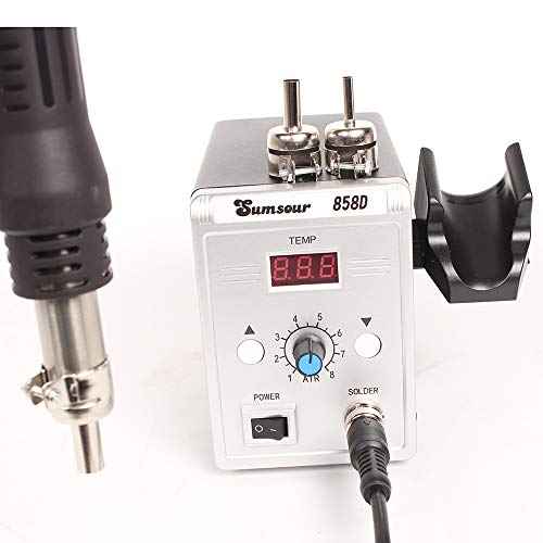 Hot Air Gun 858D 700W BGA Rework Solder Station Soldering Heat Gun Station 110V For SMD SMT Welding Repair Tools