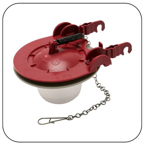 Fluidmaster PerforMAX Toilet Fill Valve & 3-Inch Flapper Repair Kit - Universal for 3 Inch Toilets