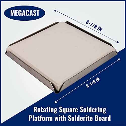 Rotating Square Soldering Platform with 6x6 Solderite Board